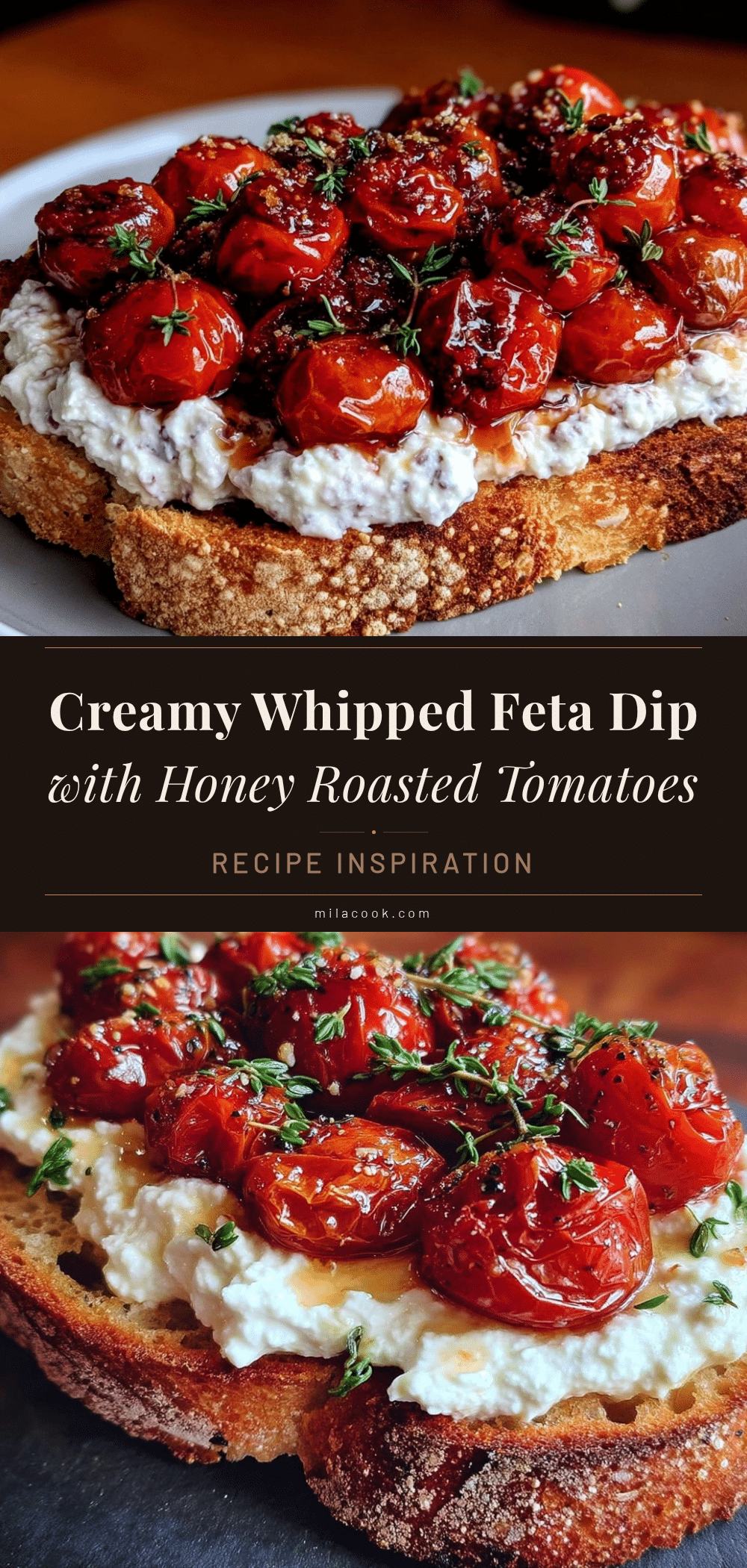 creamy whipped feta dip recipe