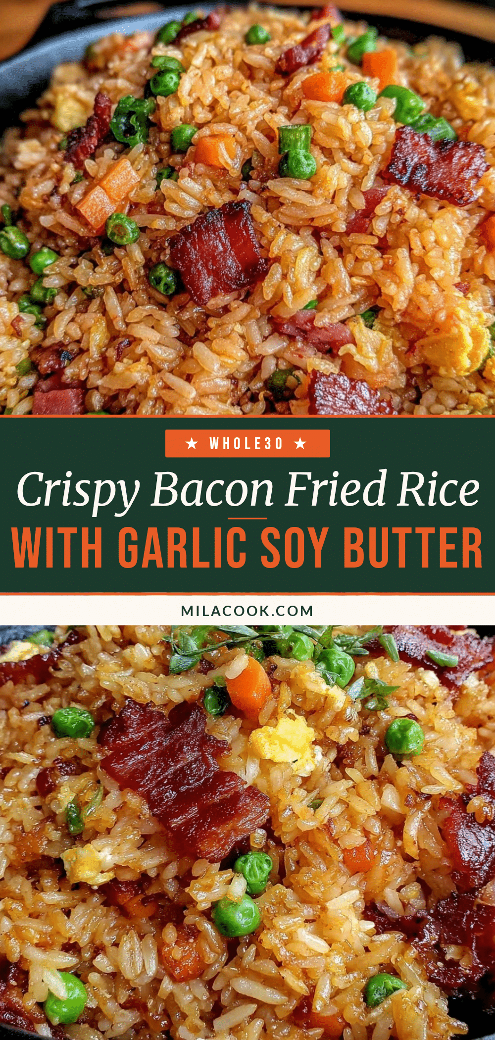 crispy blackstone bacon fried rice recipe