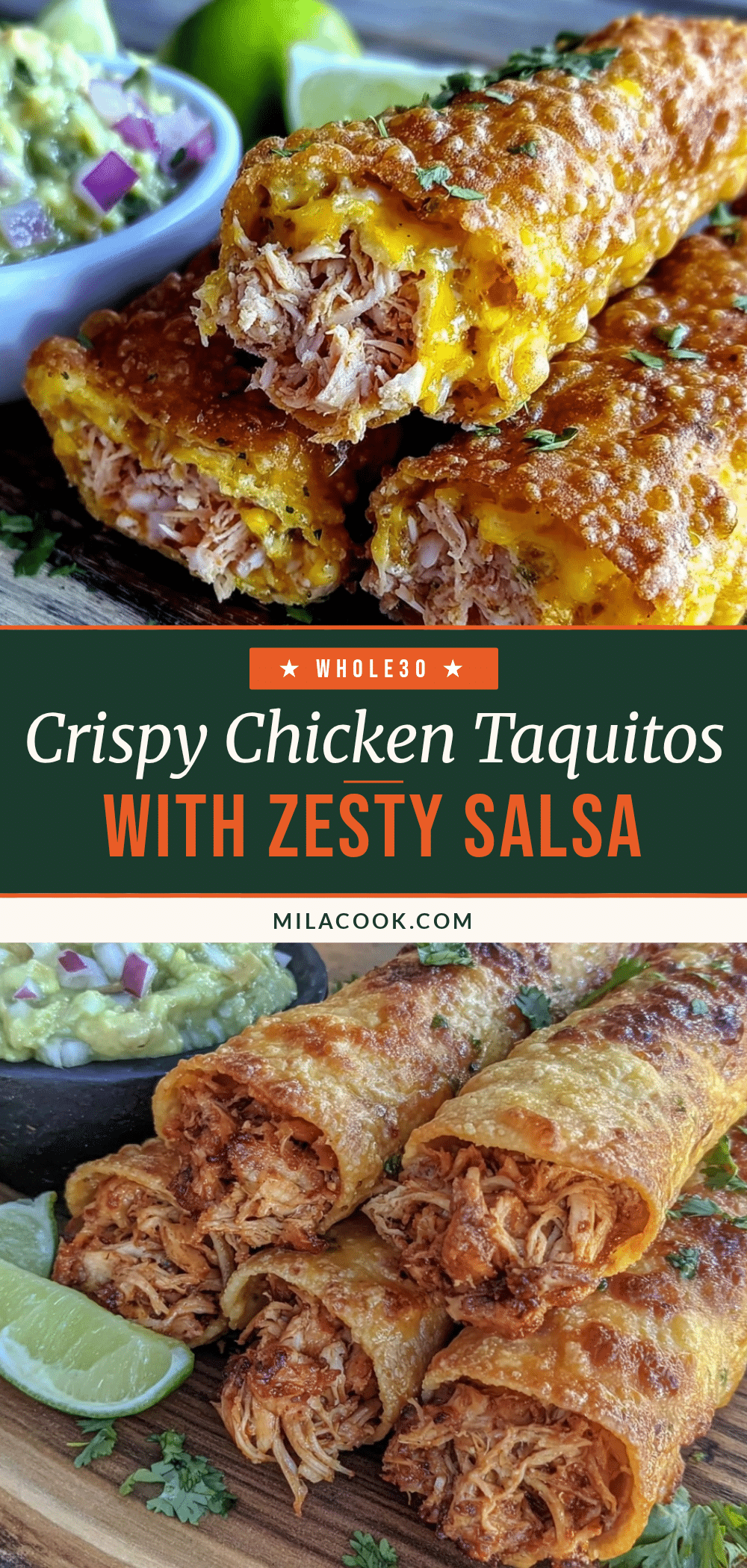 crispy chicken taquitos recipe