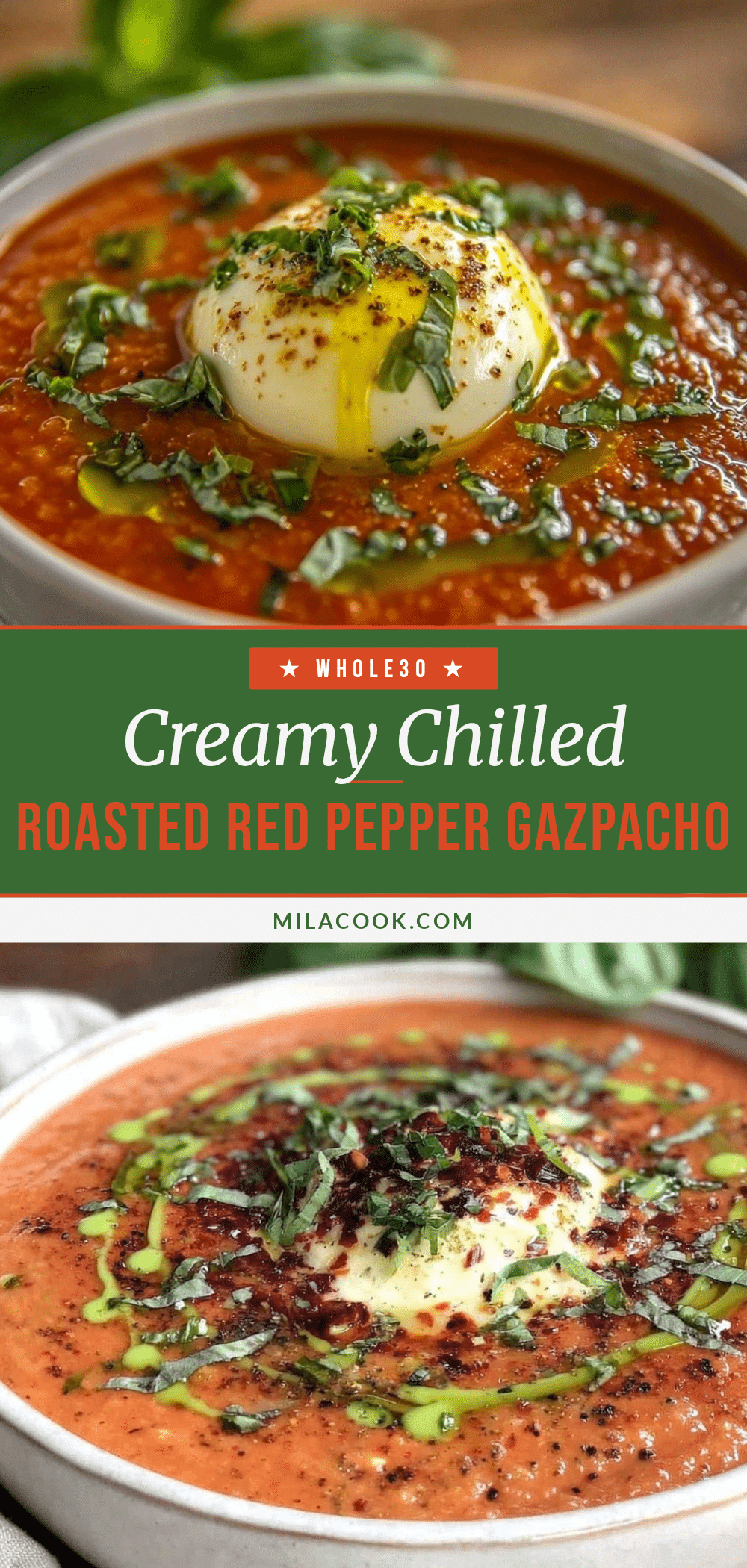 fresh chilled roasted red pepper gazpacho recipe