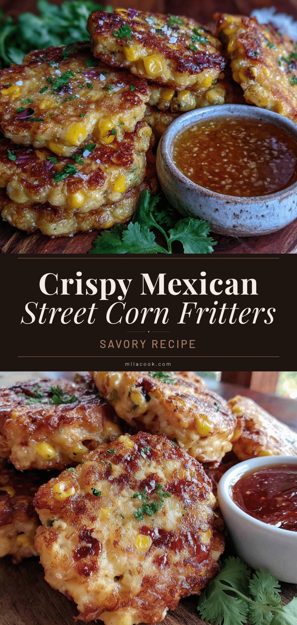 mexican street corn fritters recipe
