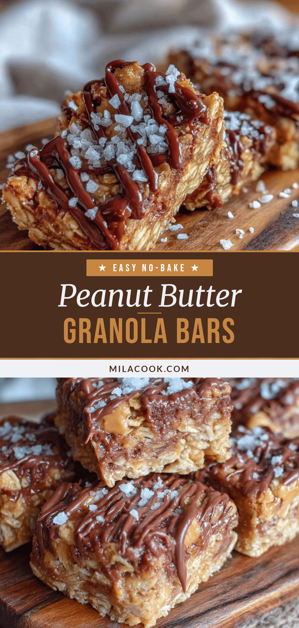 no-bake peanut butter granola bars recipe