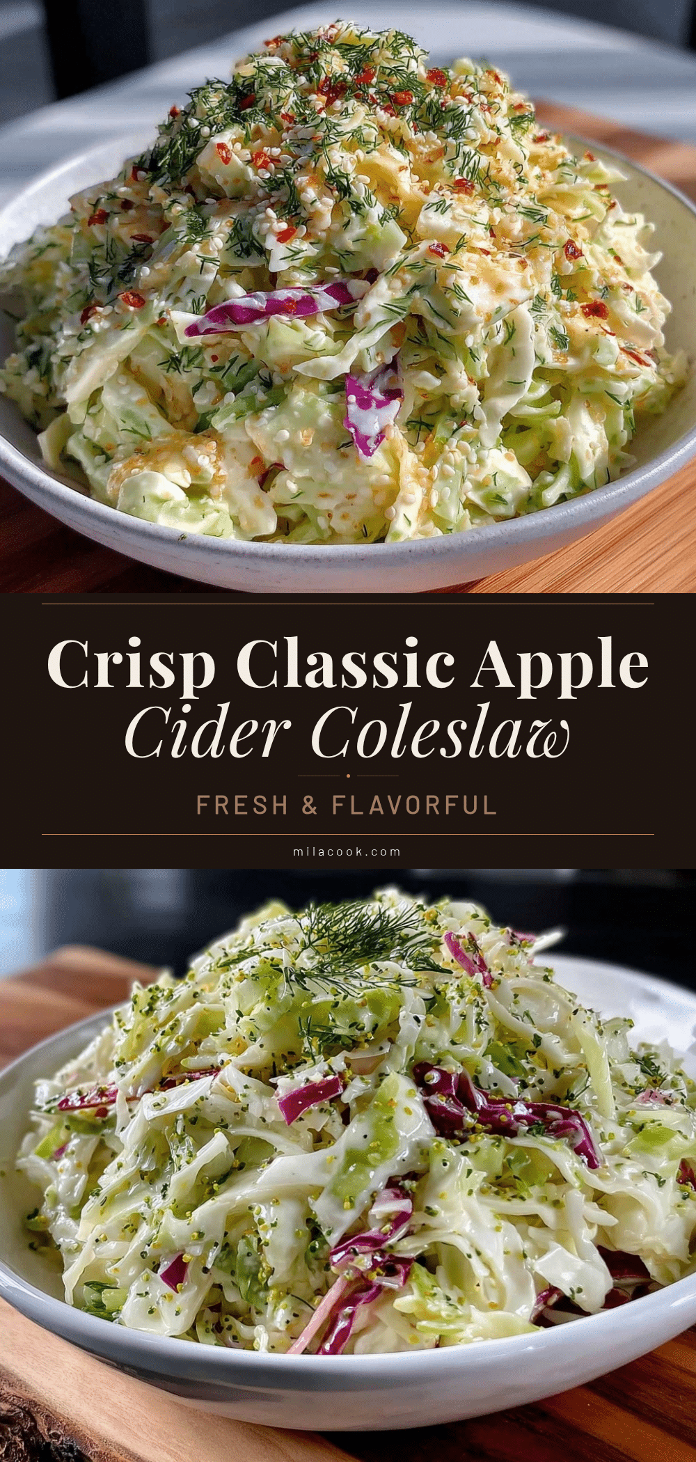 apple cider vinegar coleslaw recipe