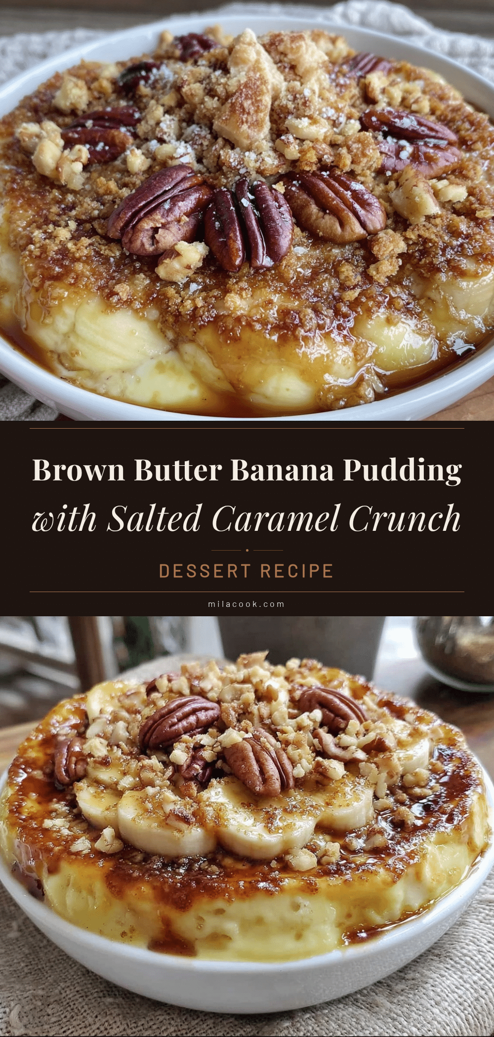 brown butter banana pudding recipe