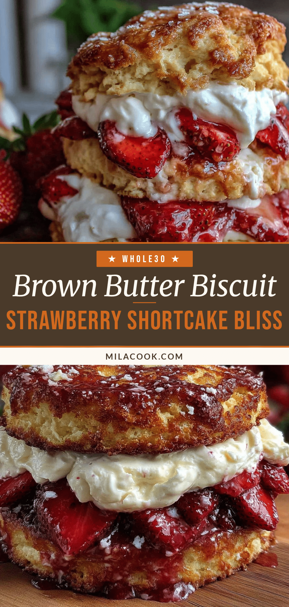 brown butter biscuit strawberry shortcake recipe