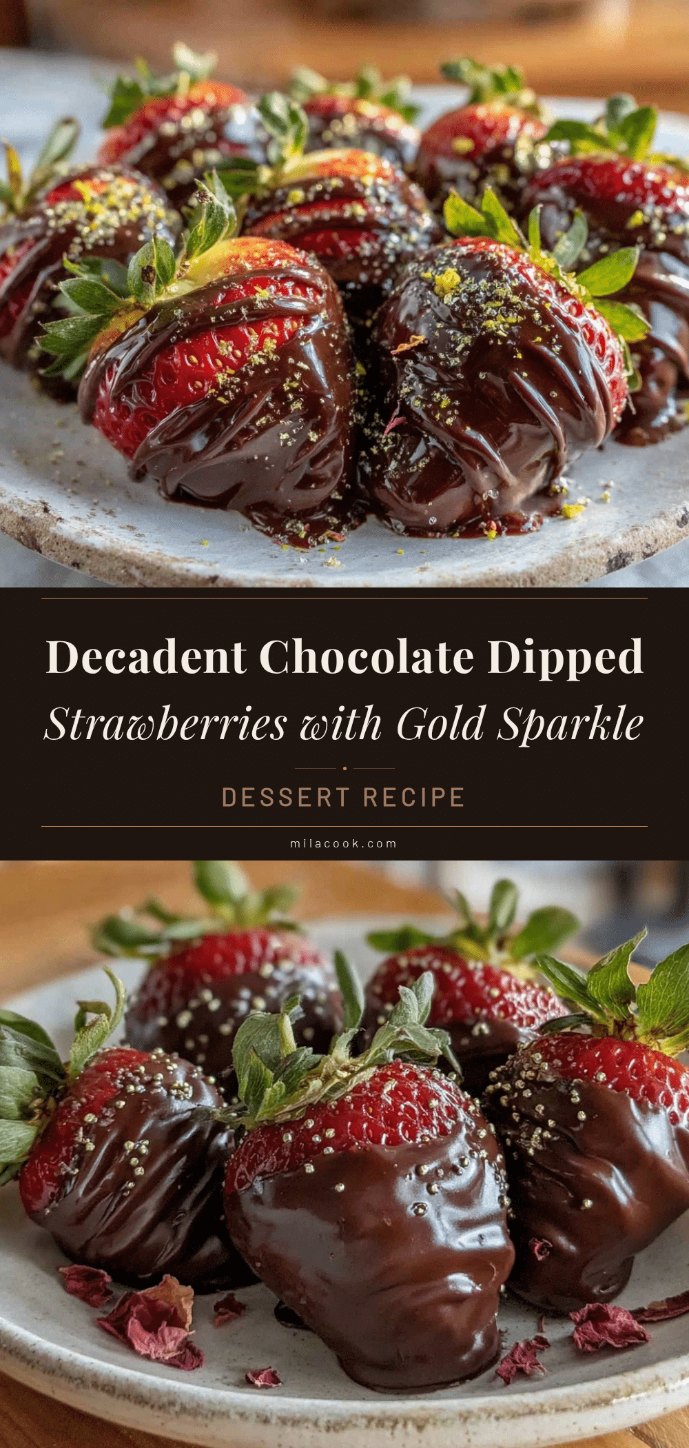chocolate dipped strawberries recipe