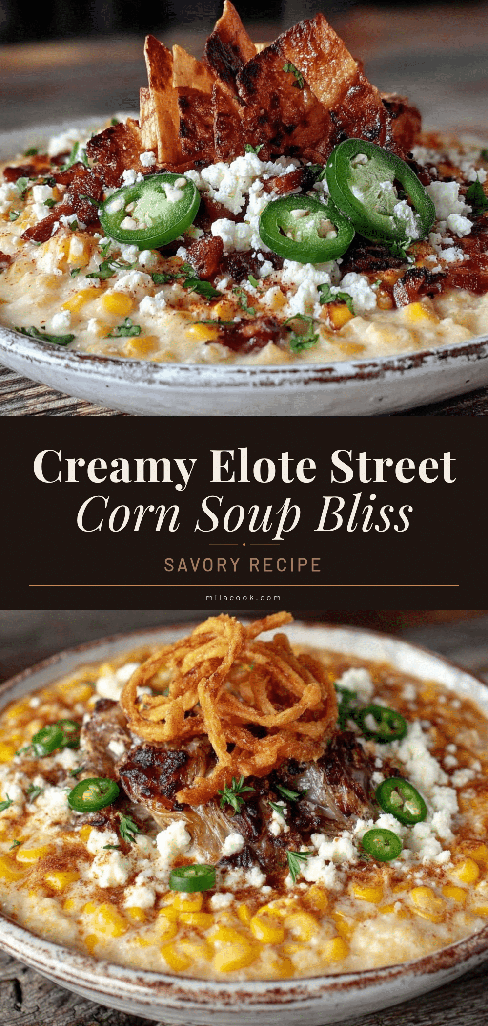 creamy elote street corn soup recipe