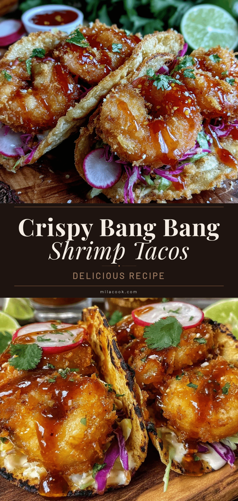 crispy bang bang shrimp tacos recipe
