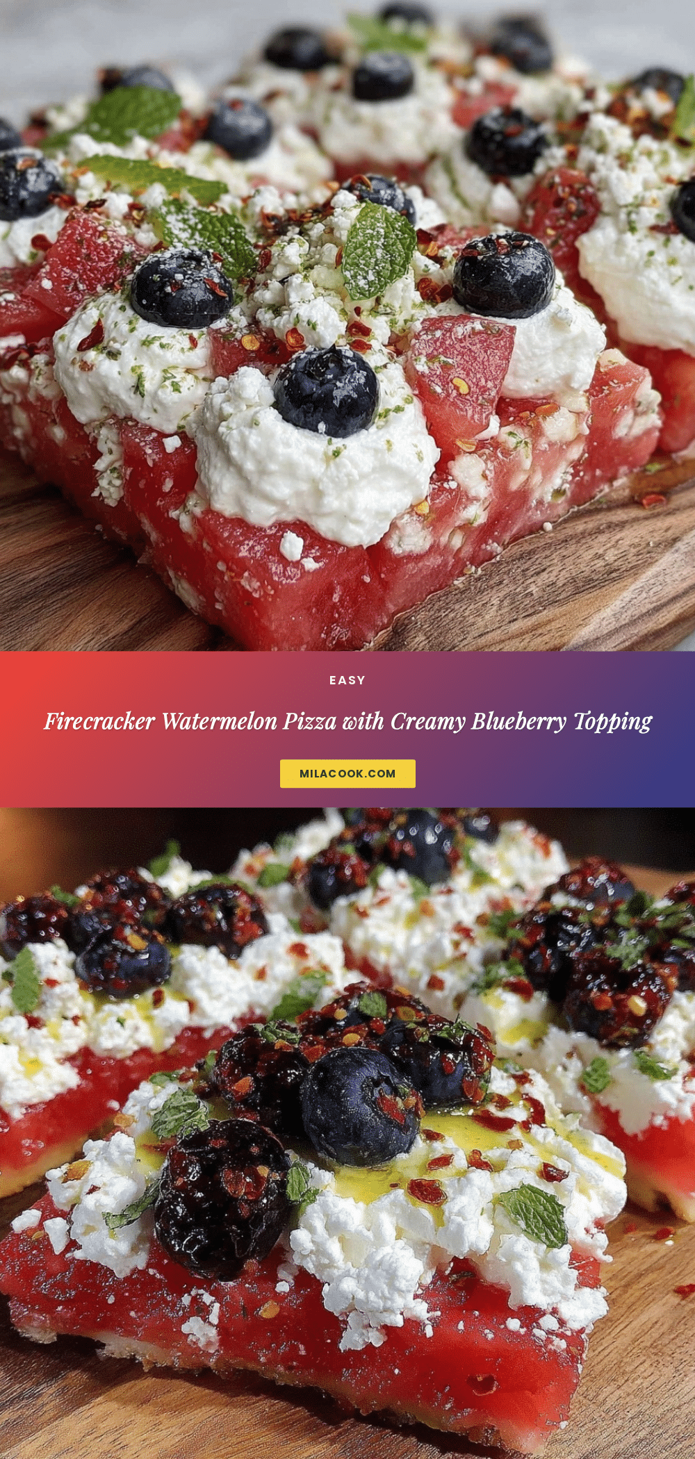 fresh firecracker watermelon pizza recipe