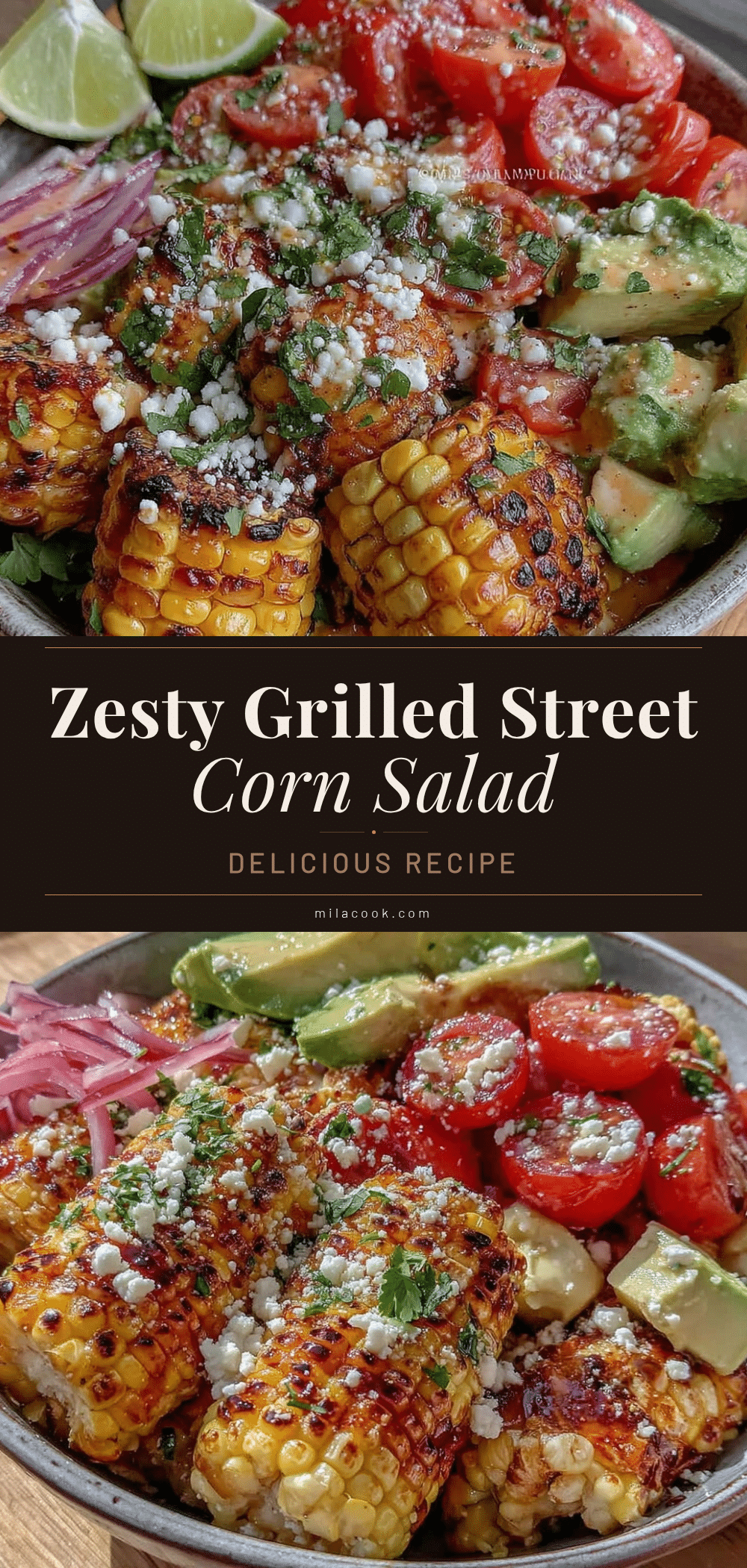 fresh grilled street corn salad recipe