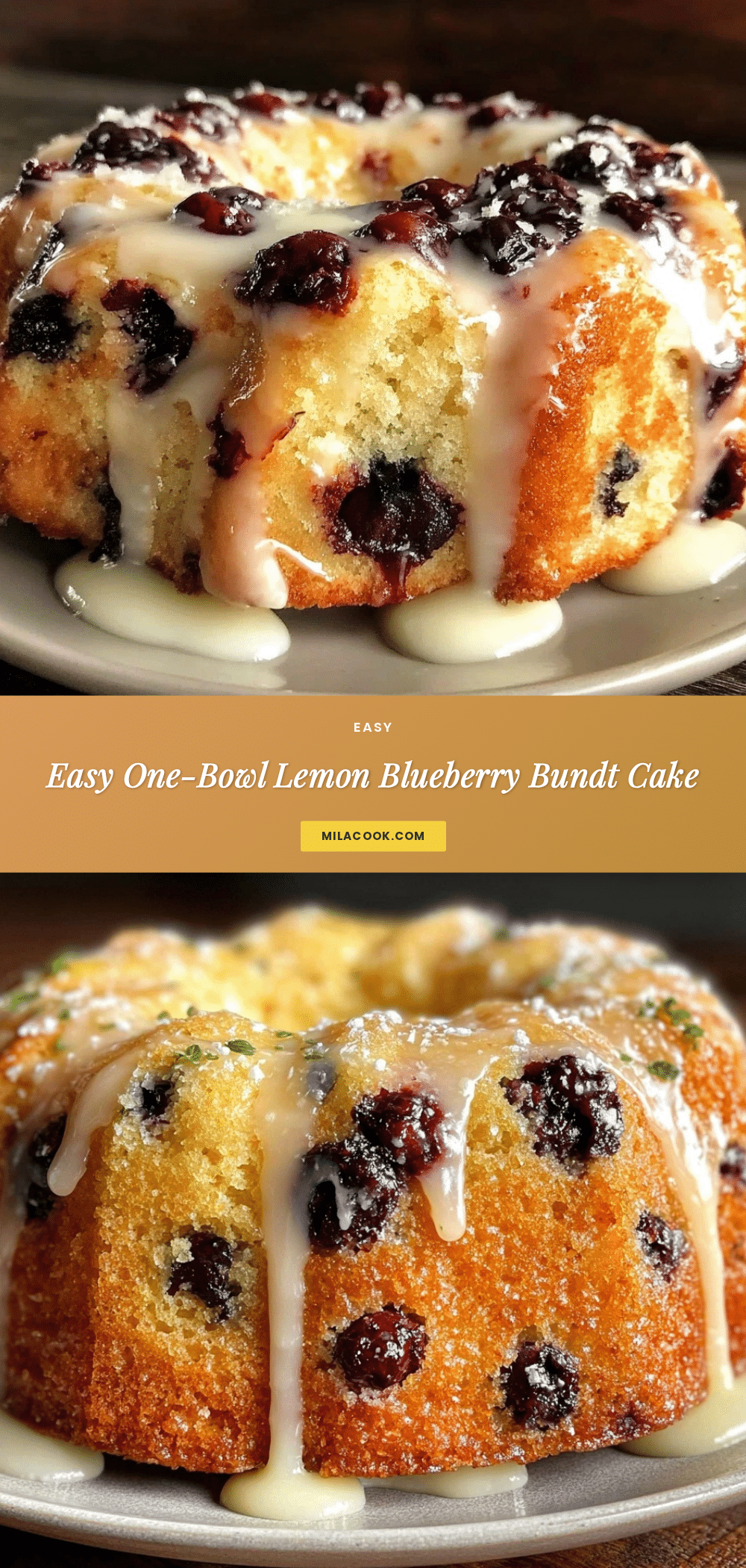 lemon blueberry bundt cake recipe