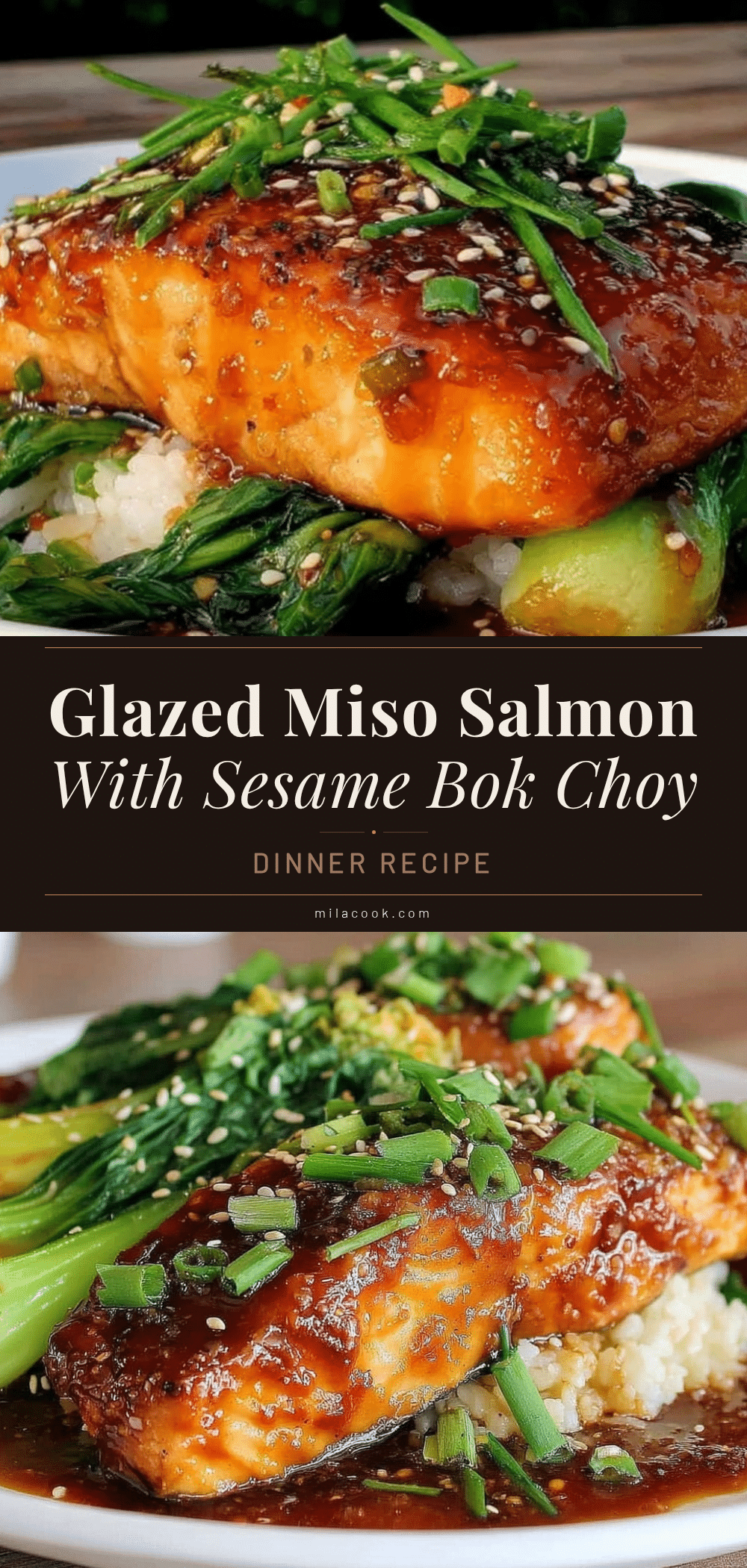 miso glazed baked salmon recipe