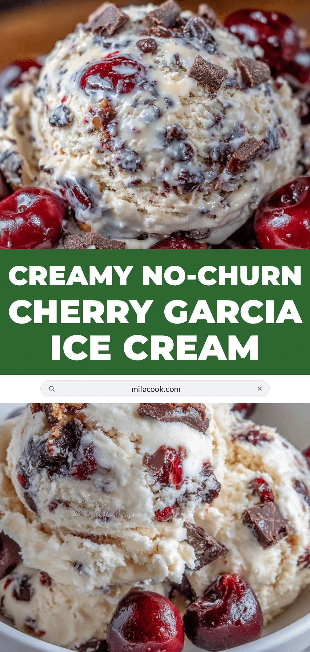 no-churn cherry garcia ice cream recipe