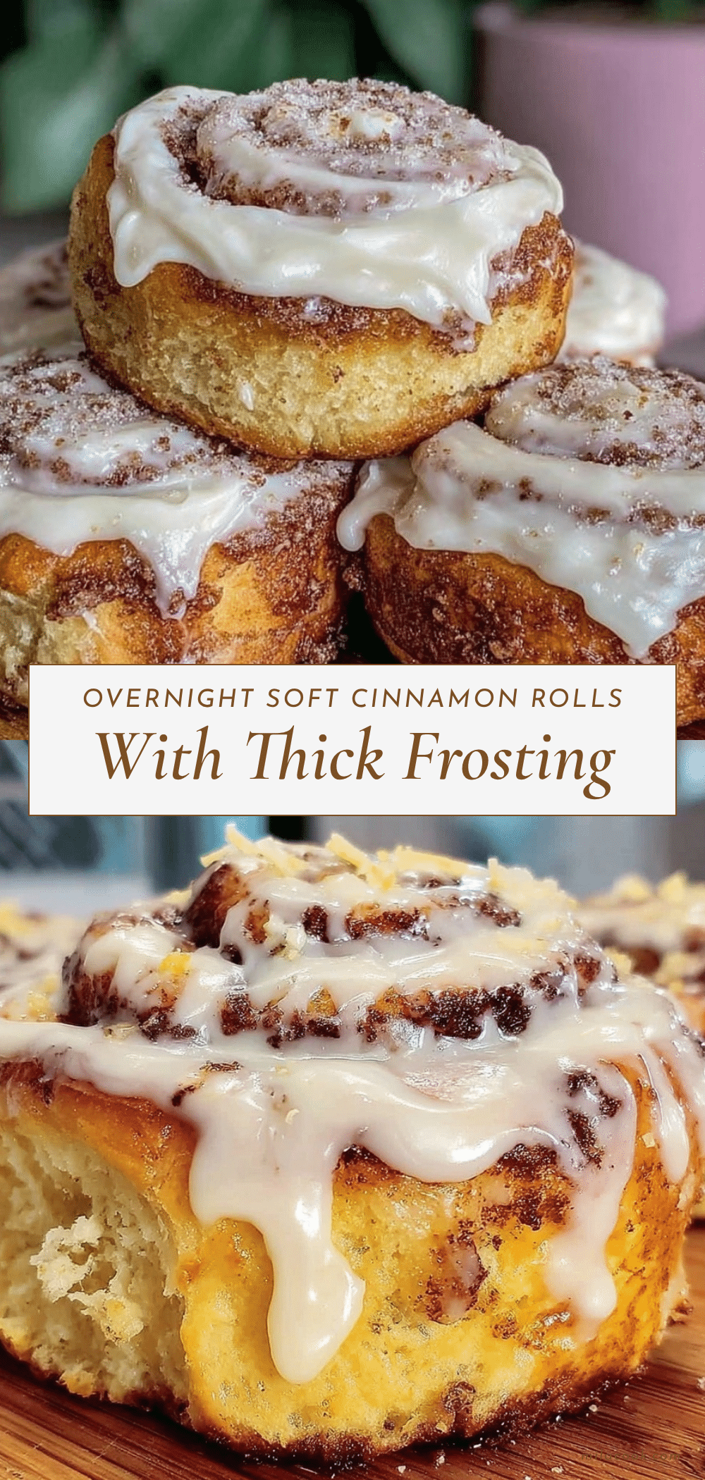 overnight cinnamon rolls recipe