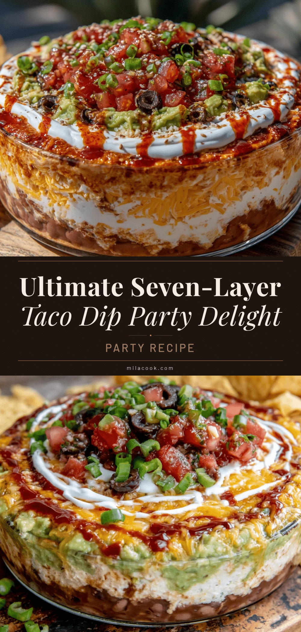 seven-layer taco dip recipe