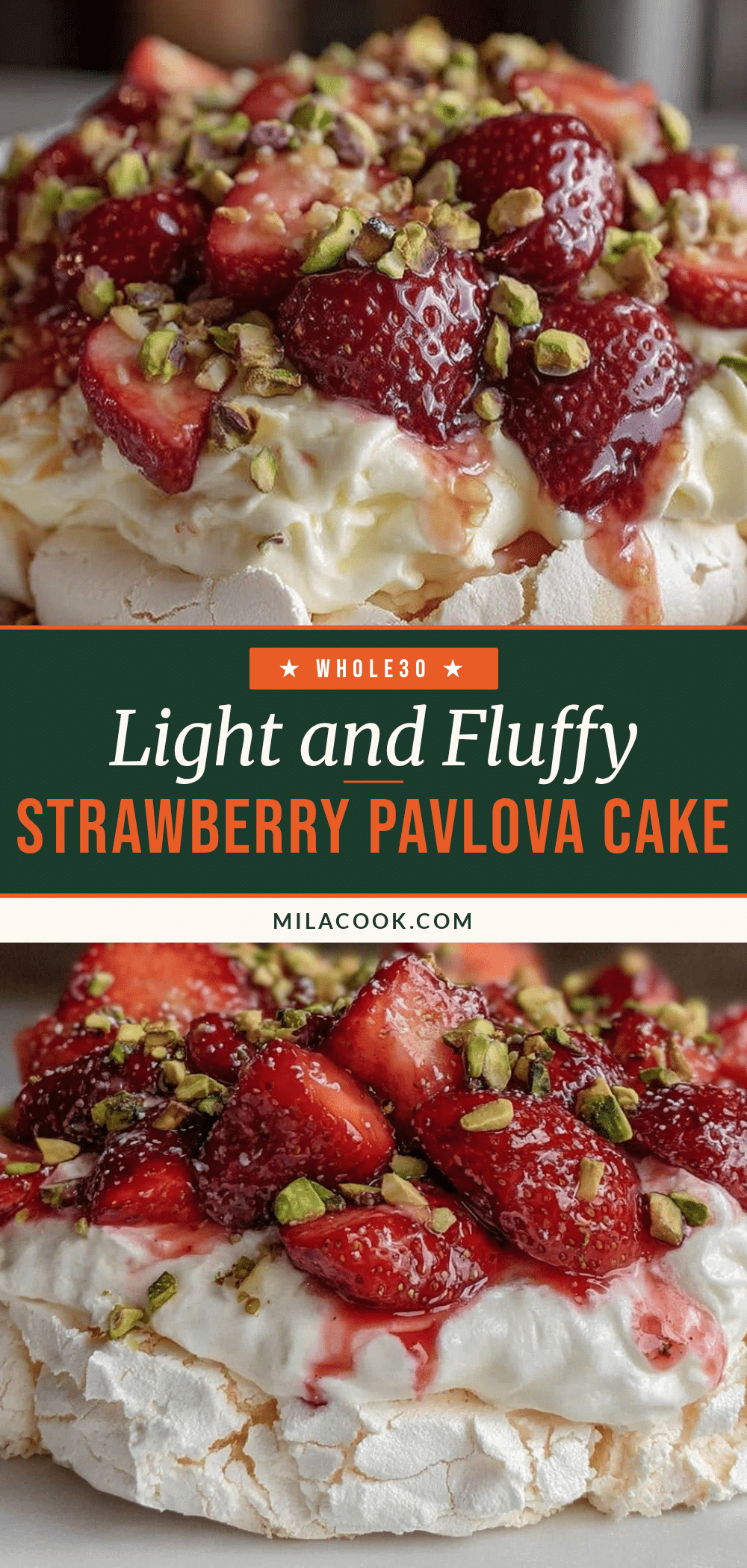 strawberry pavlova cake recipe