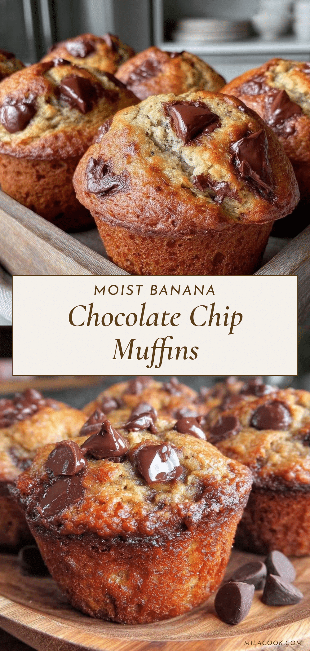 banana bread muffins recipe