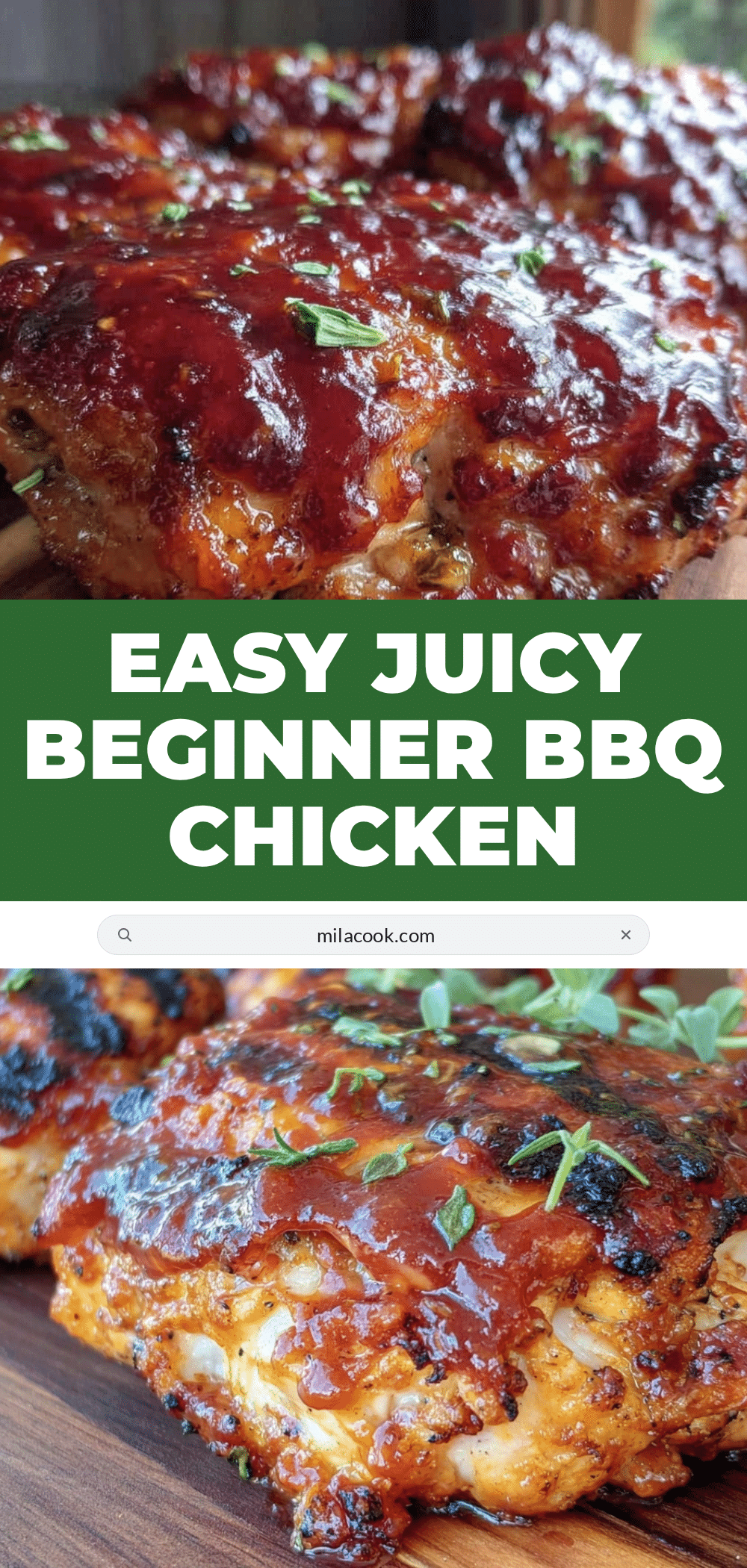 beginner BBQ chicken recipe recipe