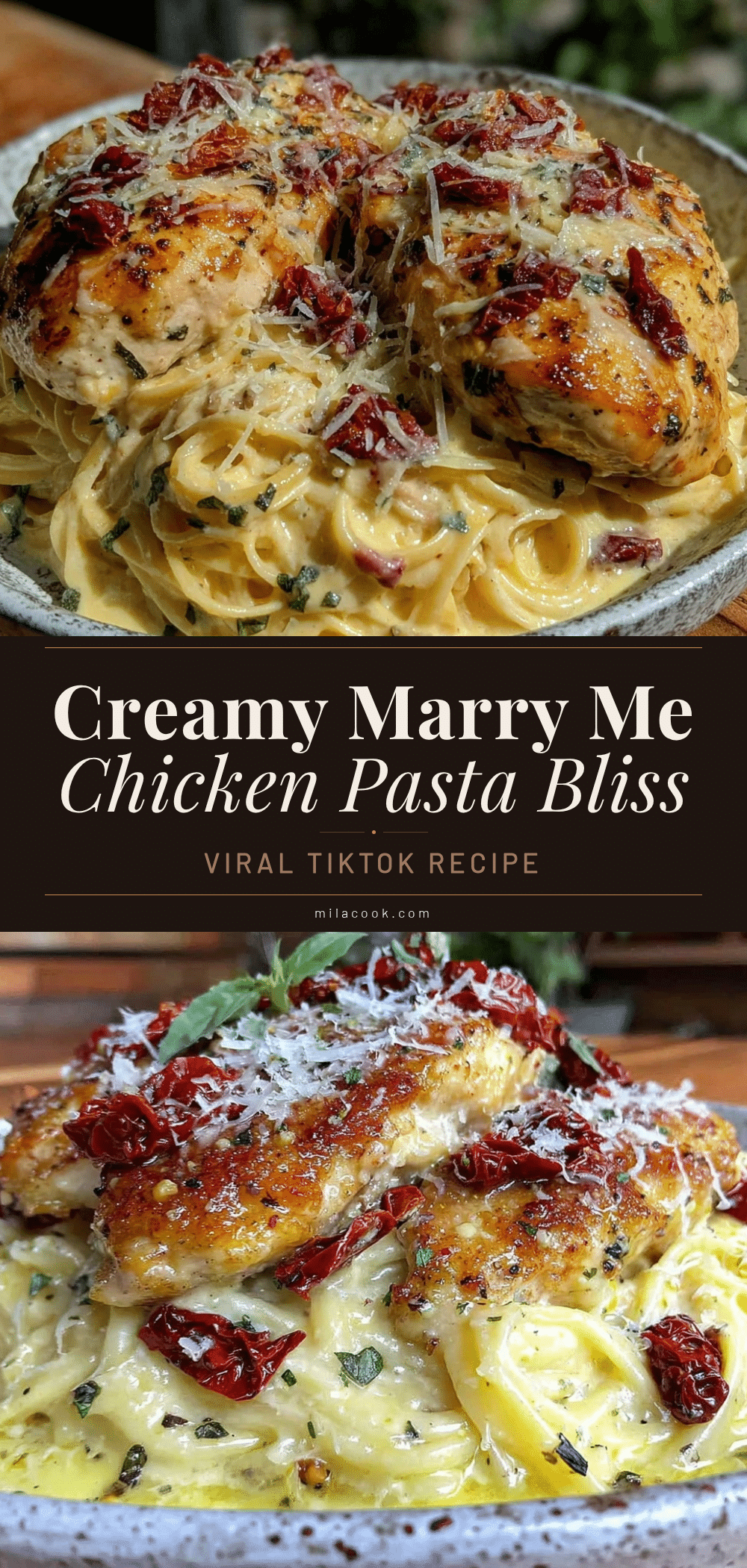 creamy marry me chicken pasta recipe recipe