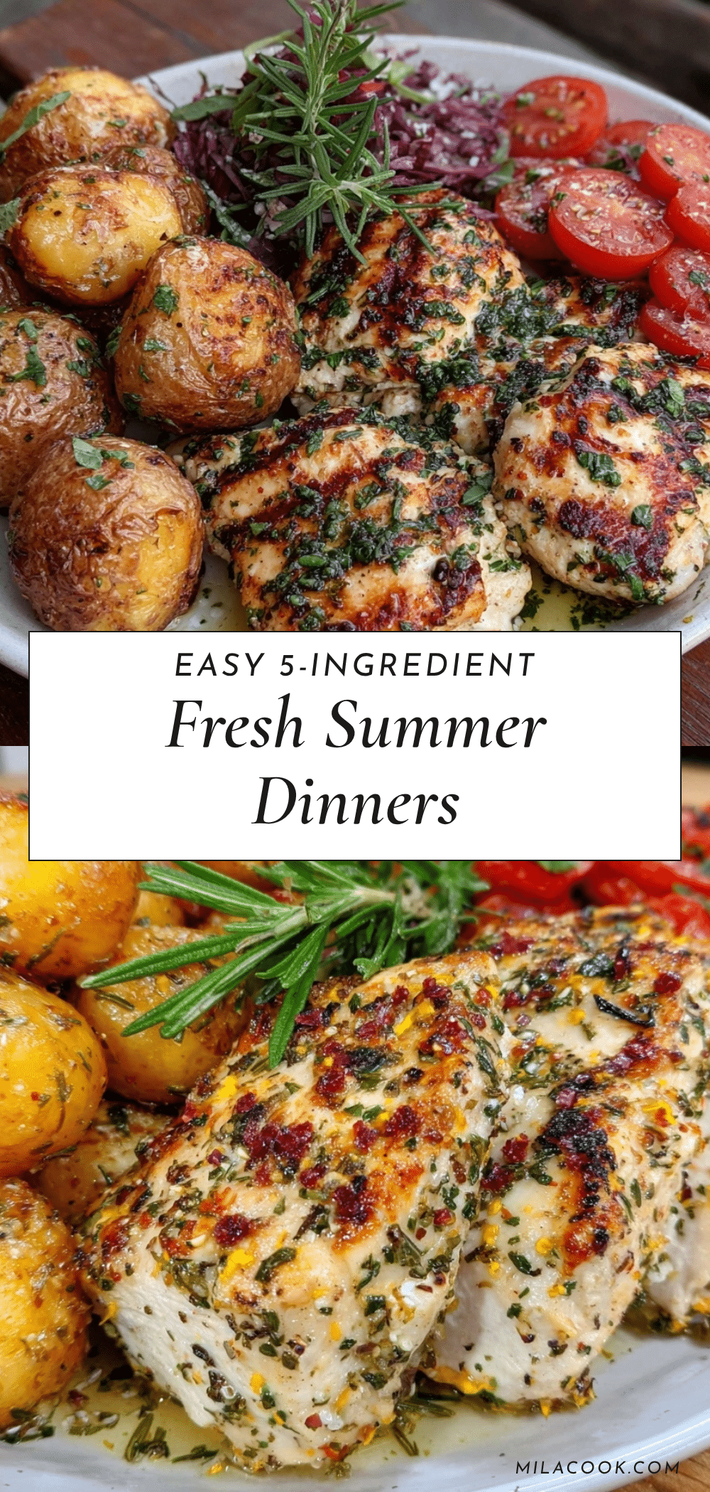 easy 5-ingredient summer dinners recipe
