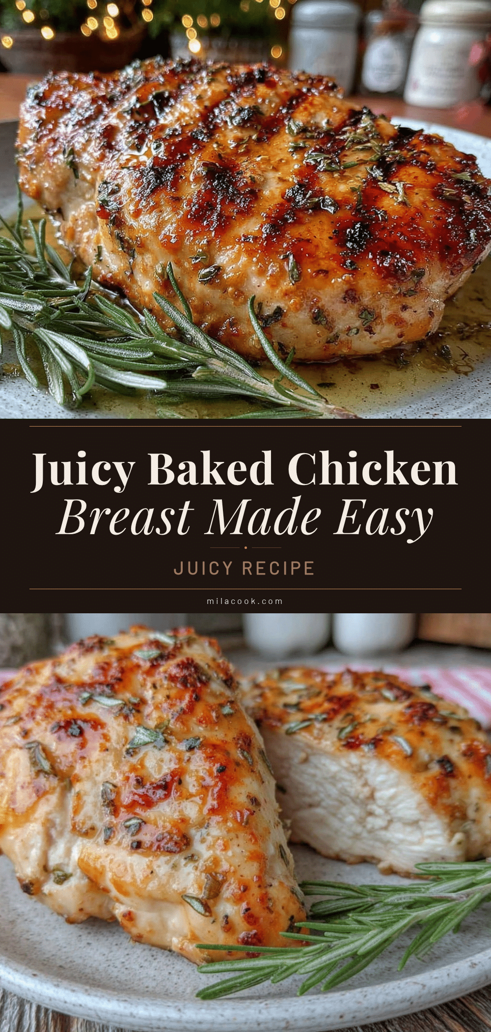 easy baked chicken breast recipe