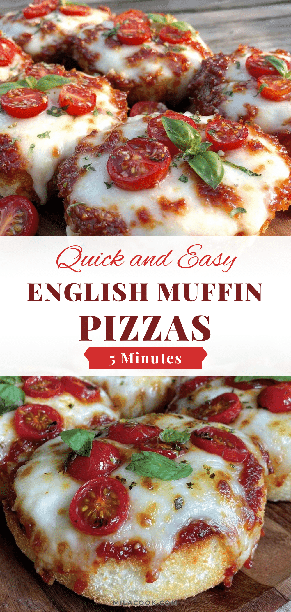 easy english muffin pizzas recipe