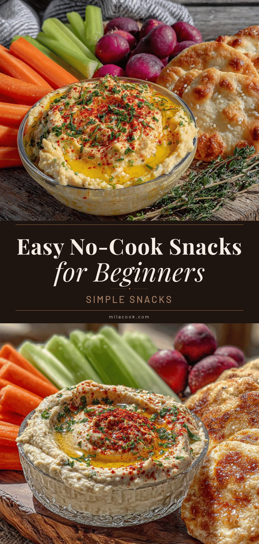 easy no cook snacks recipe