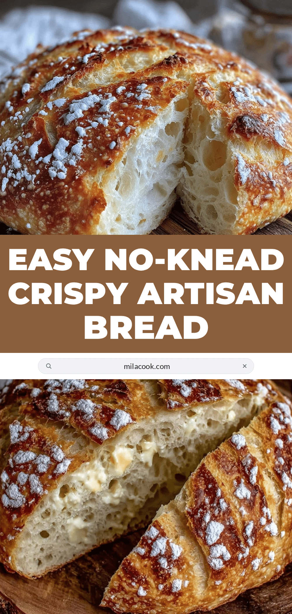 easy no-knead artisan bread recipe