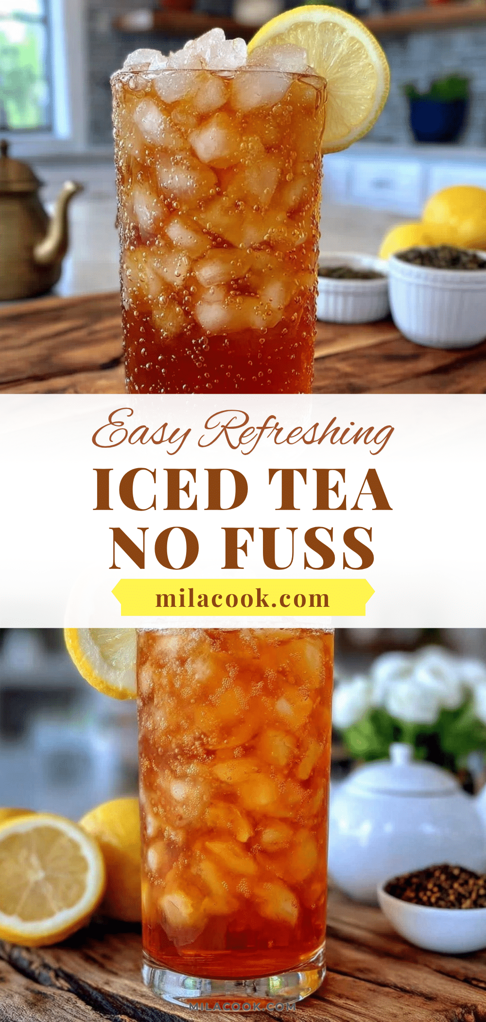 easy refreshing iced tea recipe