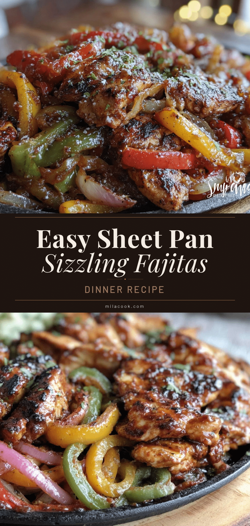 easy sheet pan fajitas recipe