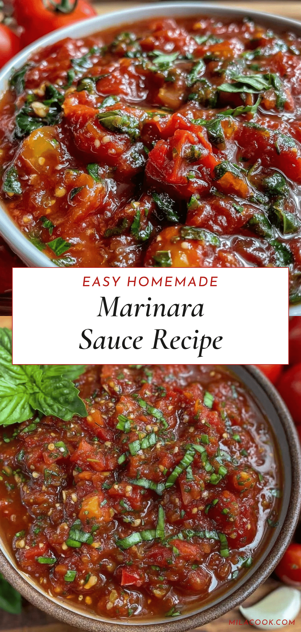 easy simple marinara sauce recipe