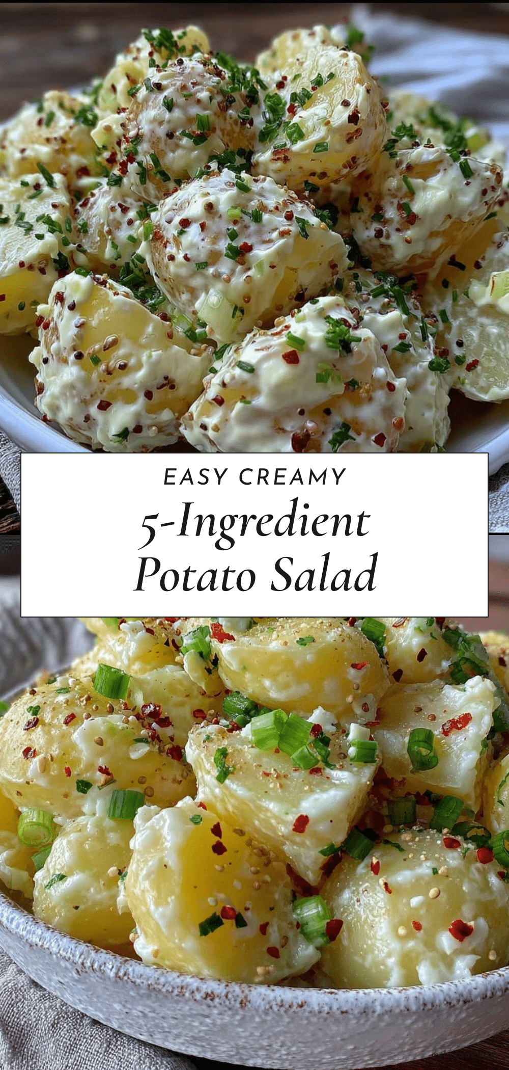 easy simple potato salad recipe