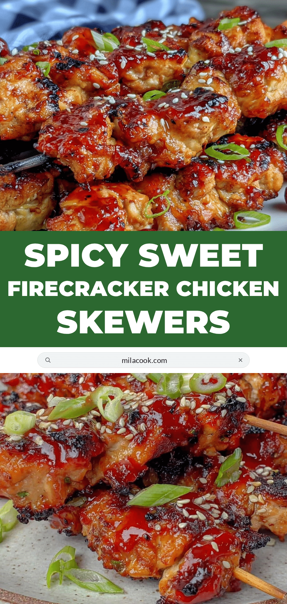 firecracker chicken skewers recipe