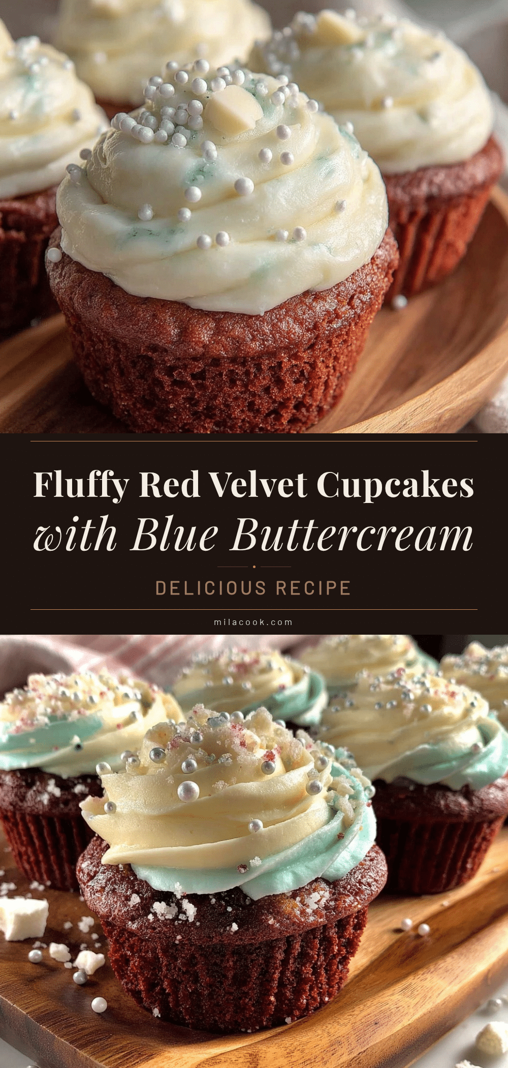 fluffy red velvet cupcakes recipe