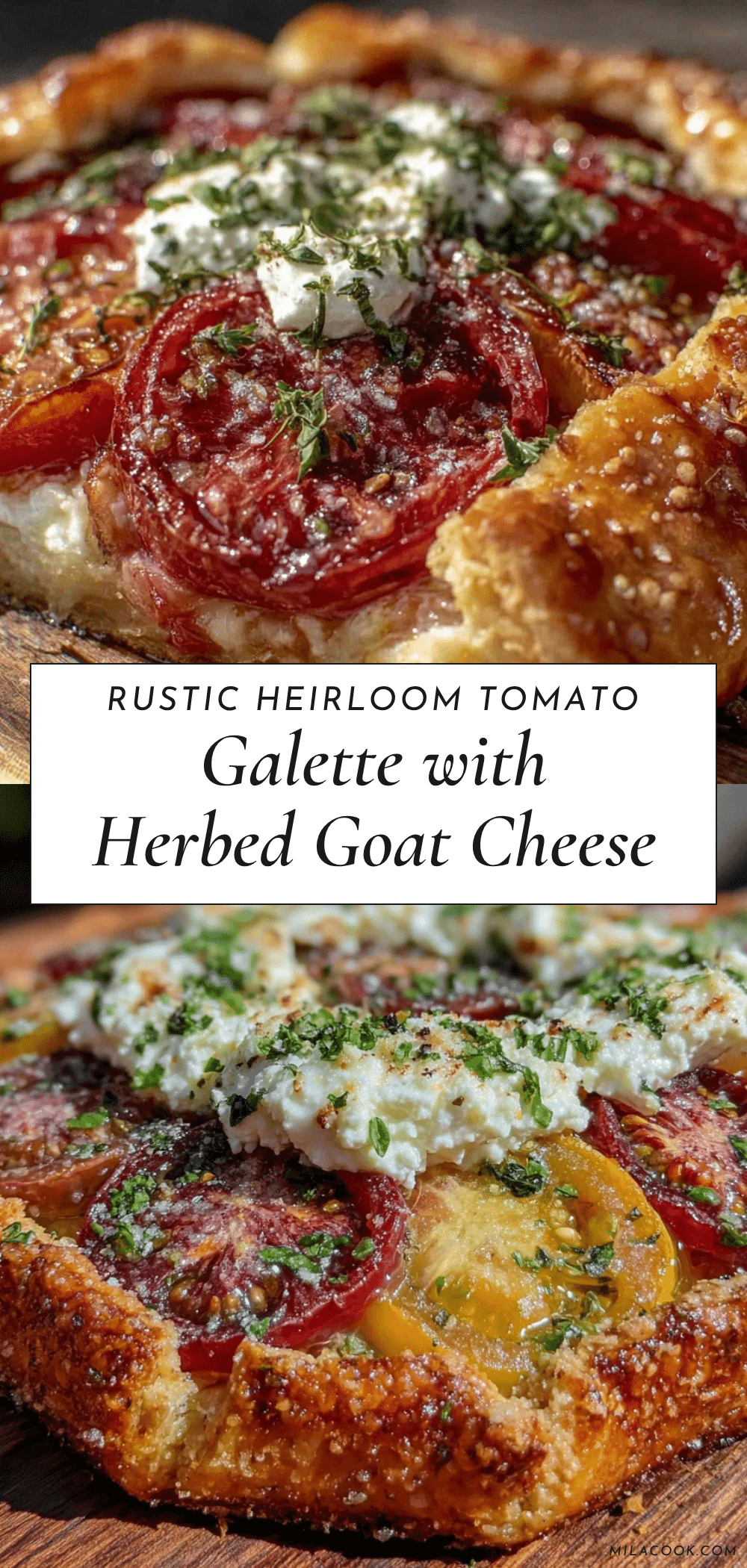 Fresh Heirloom Tomato Galette recipe