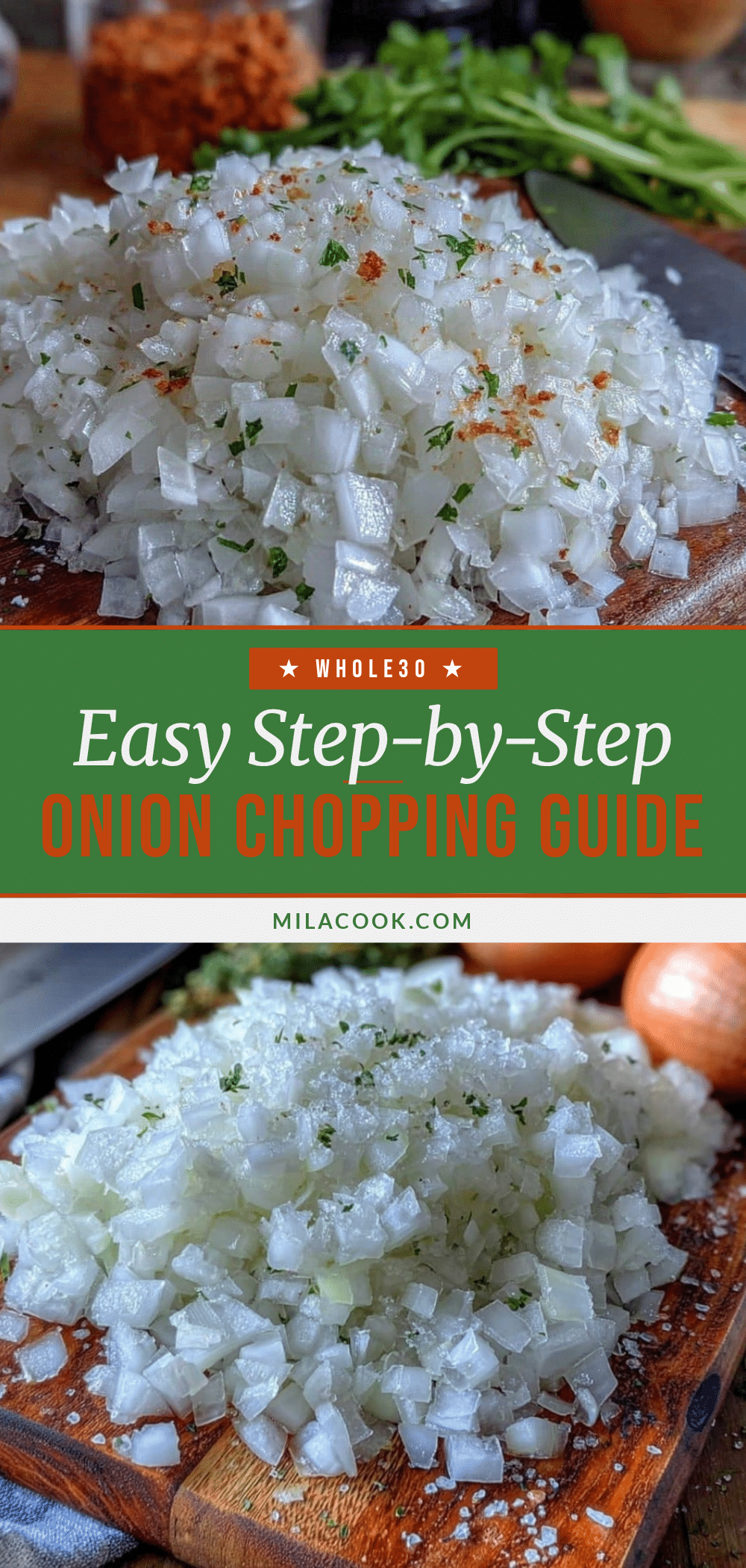 how to chop an onion recipe