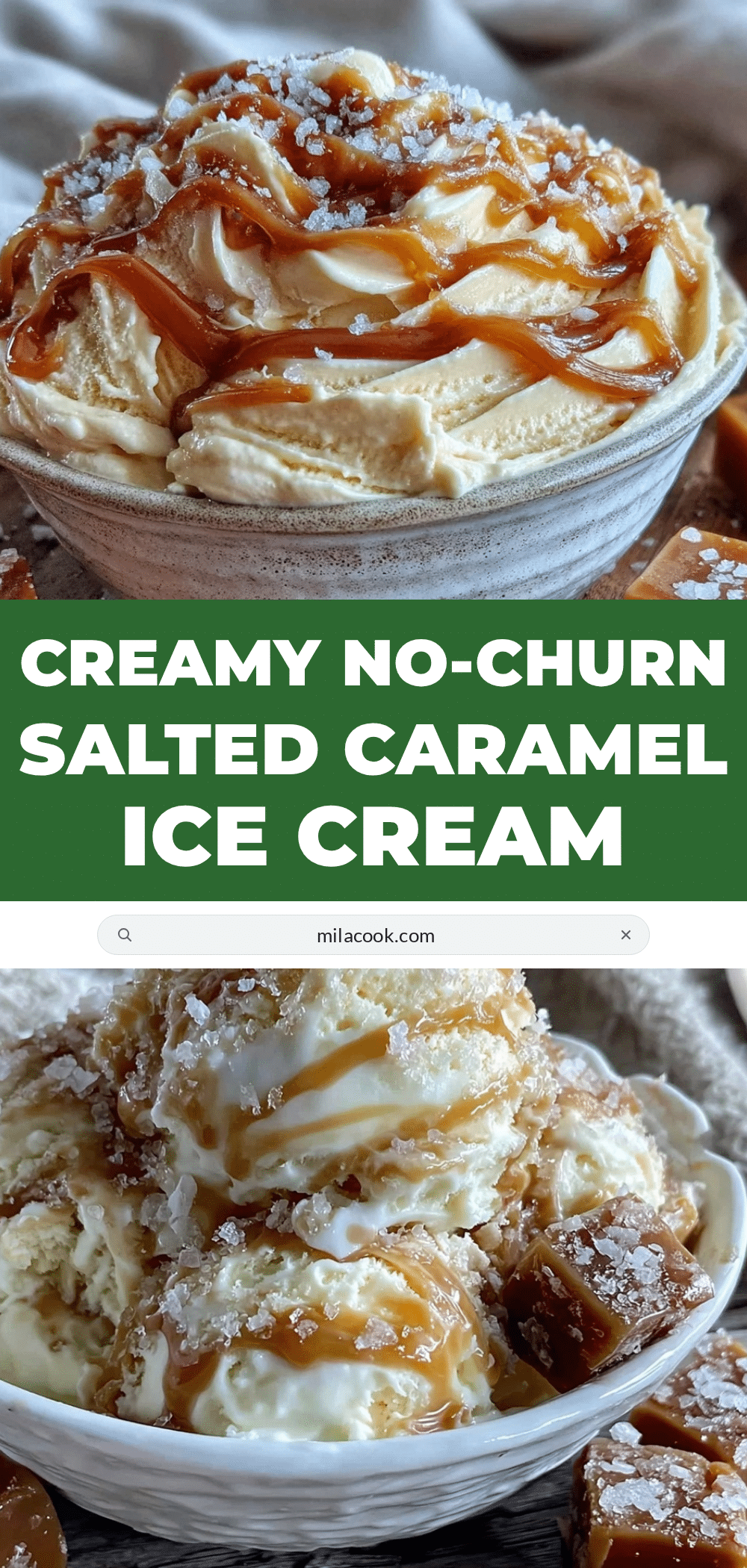 no-churn salted caramel ice cream recipe