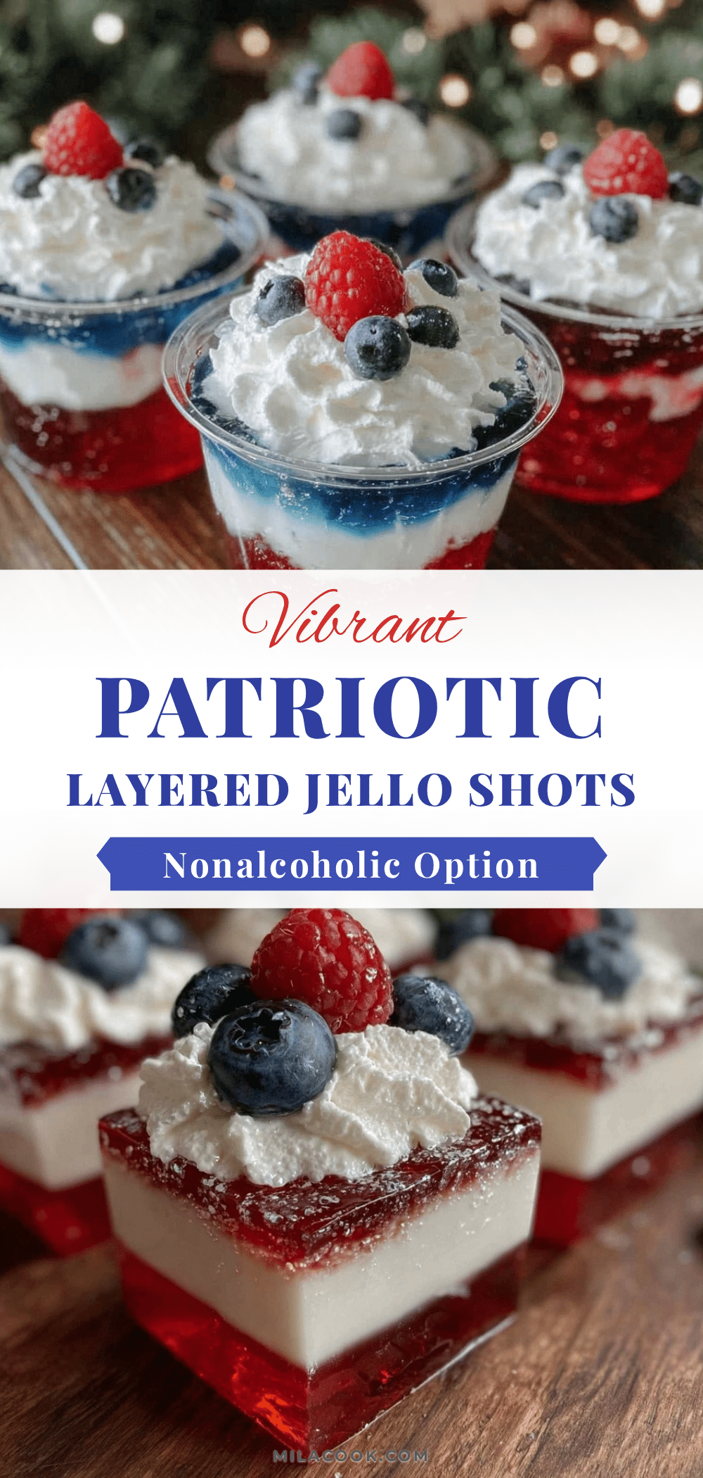 patriotic layered jello shots recipe