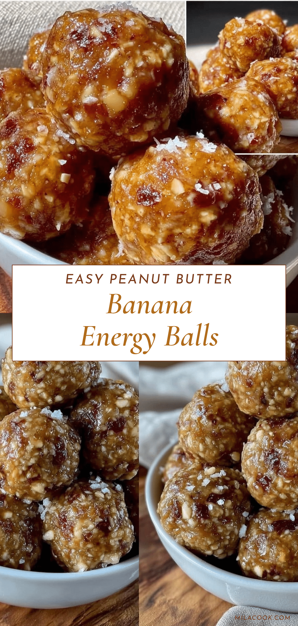 peanut butter banana energy balls recipe