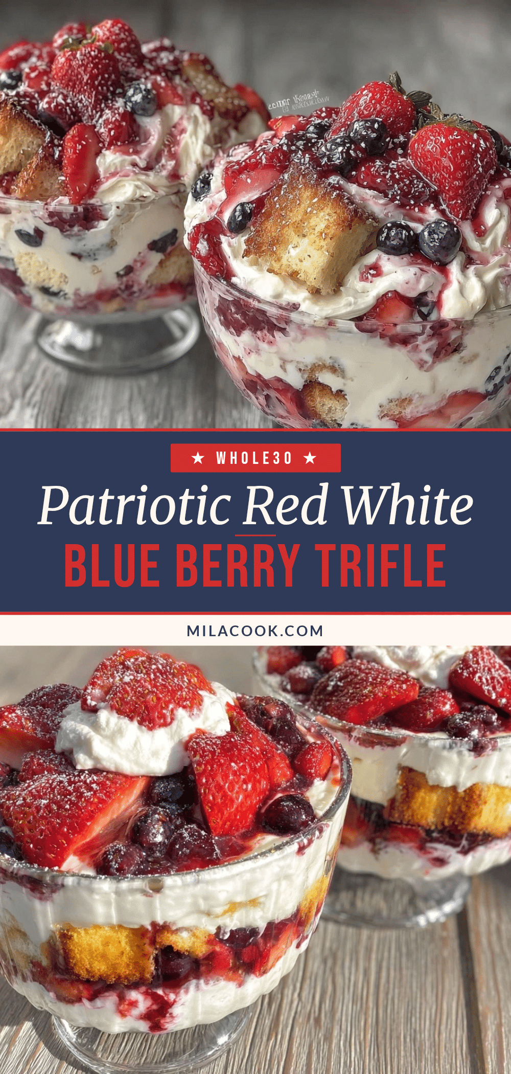 red white blue berry trifle recipe