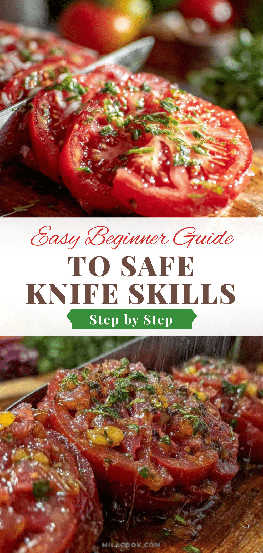 safe knife skills recipe