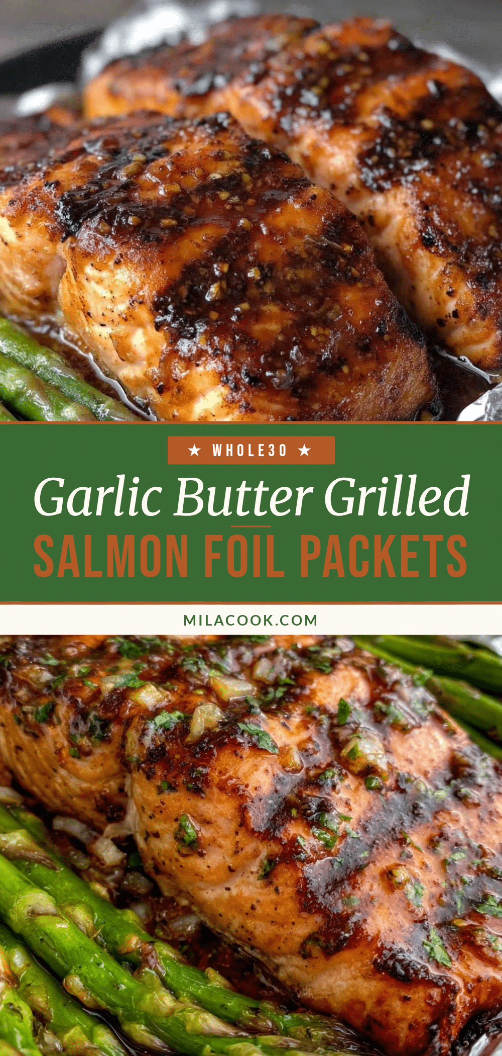 brown butter garlic grilled salmon recipe