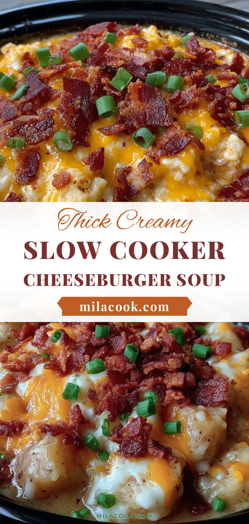 creamy cheeseburger potato soup recipe