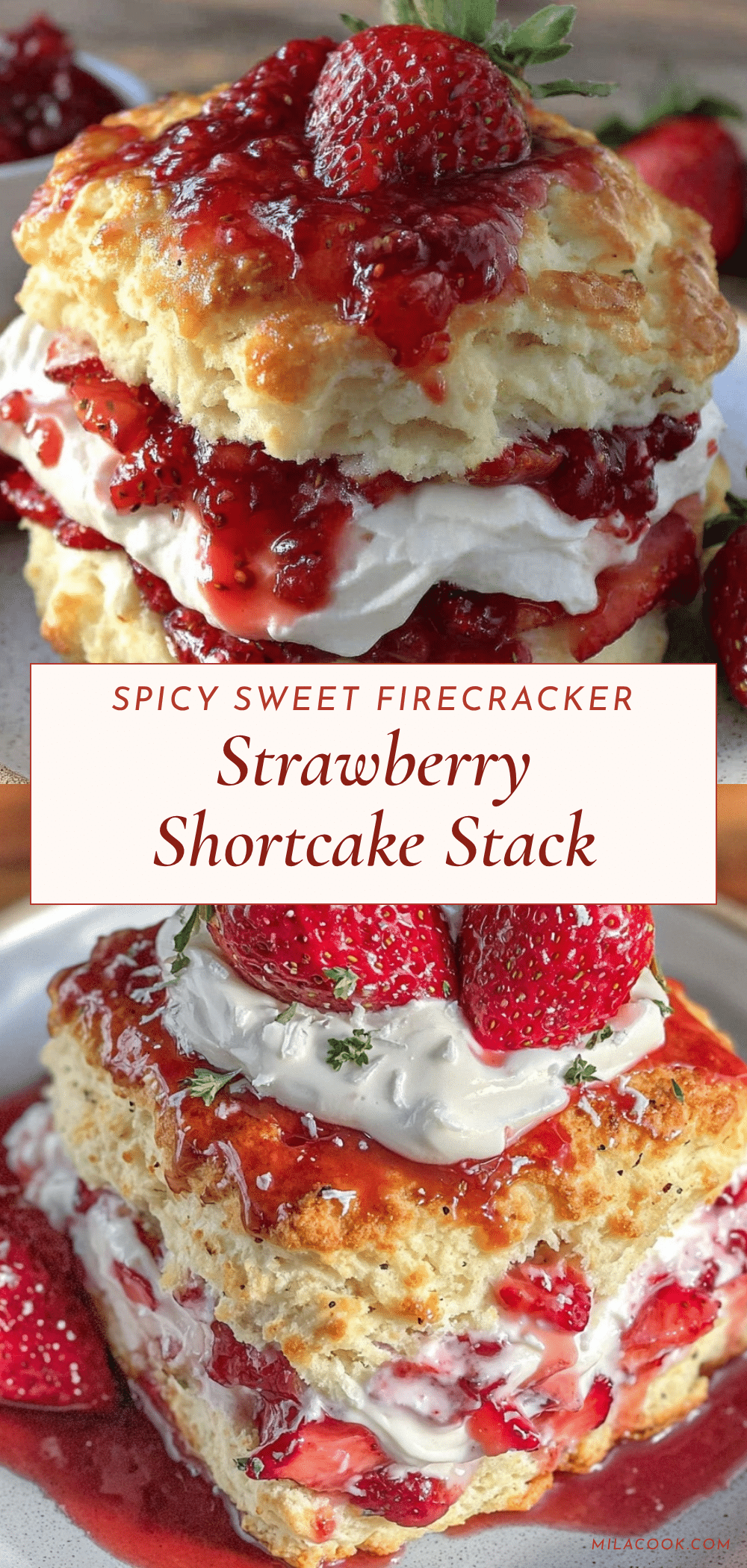 firecracker strawberry shortcake stack recipe
