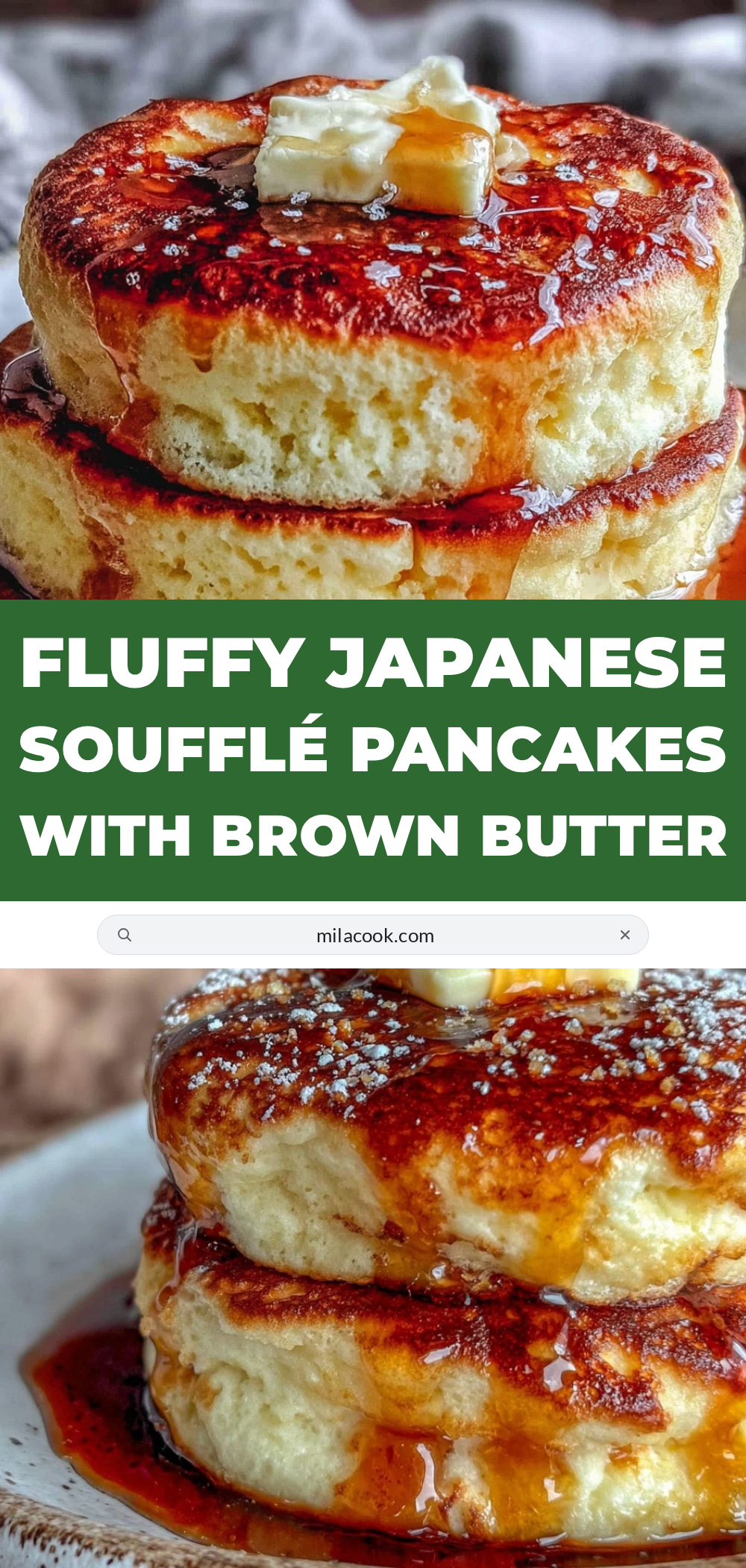 fluffy japanese soufflé pancakes recipe
