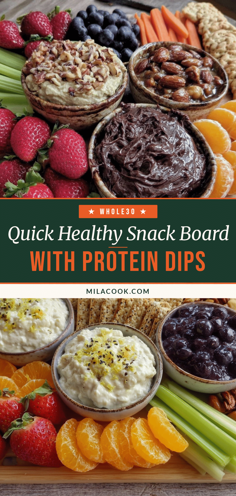 healthy after-school snack board recipe