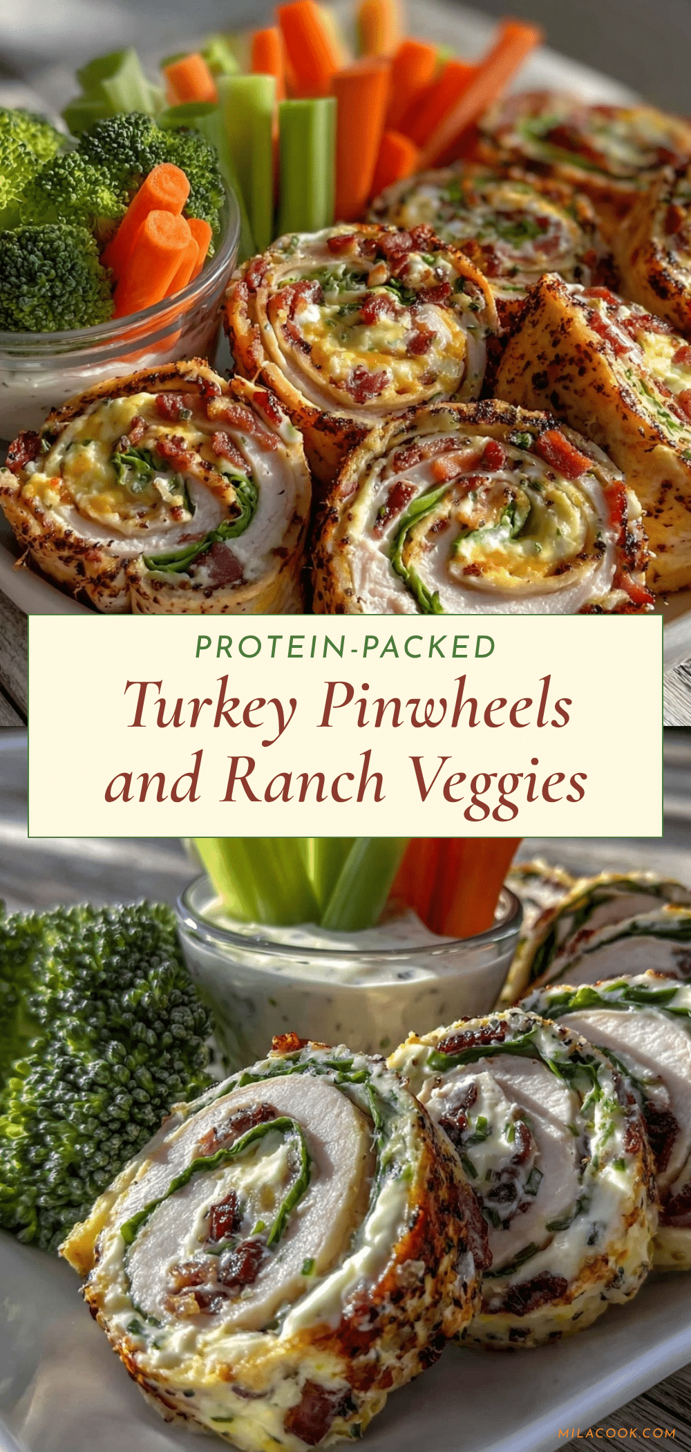 Healthy Turkey Pinwheel recipe