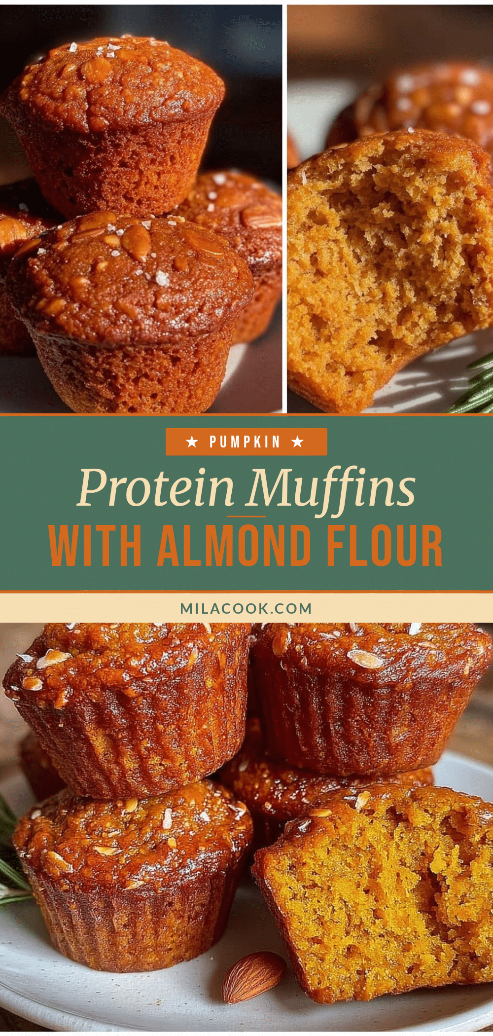 pumpkin protein muffins recipe