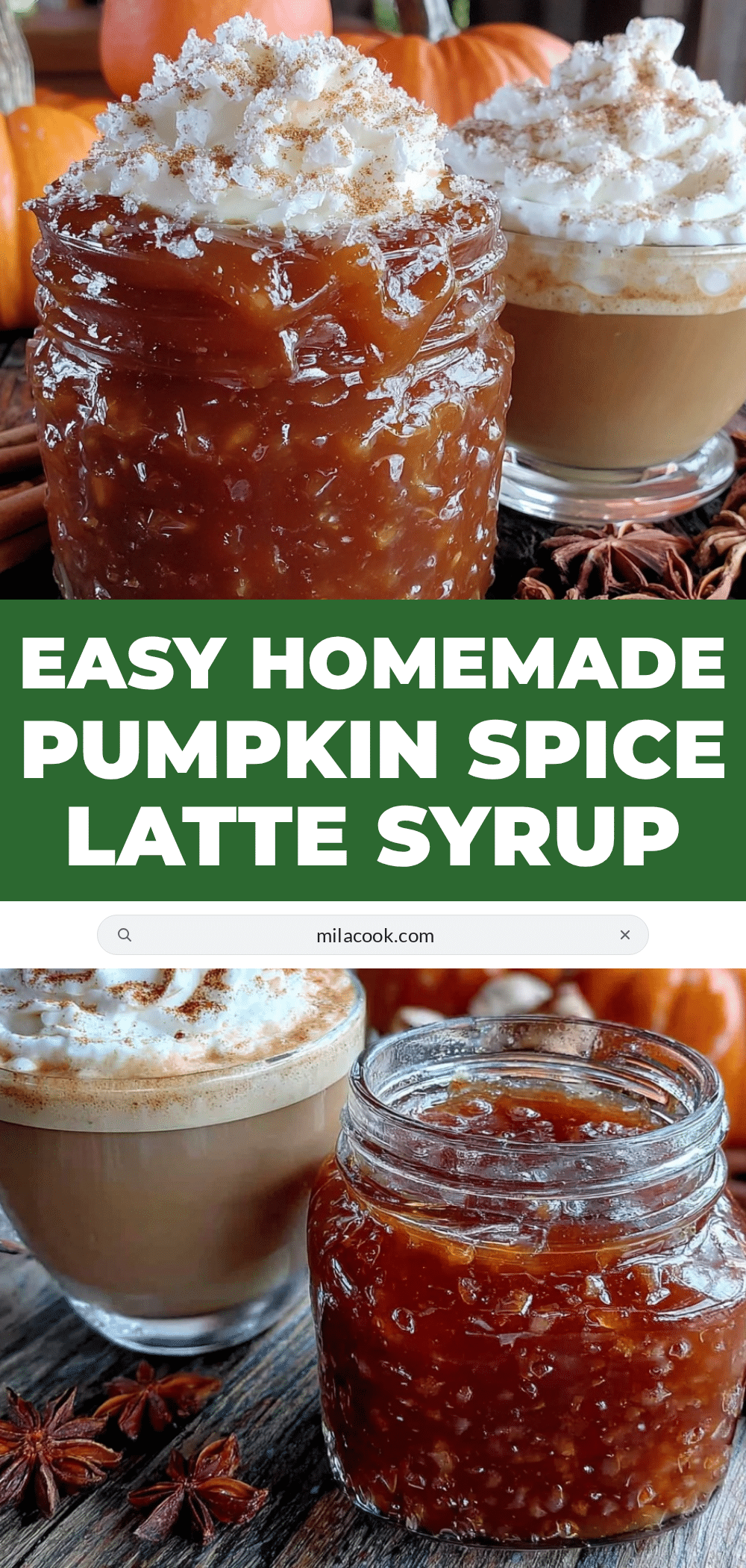 pumpkin spice syrup recipe