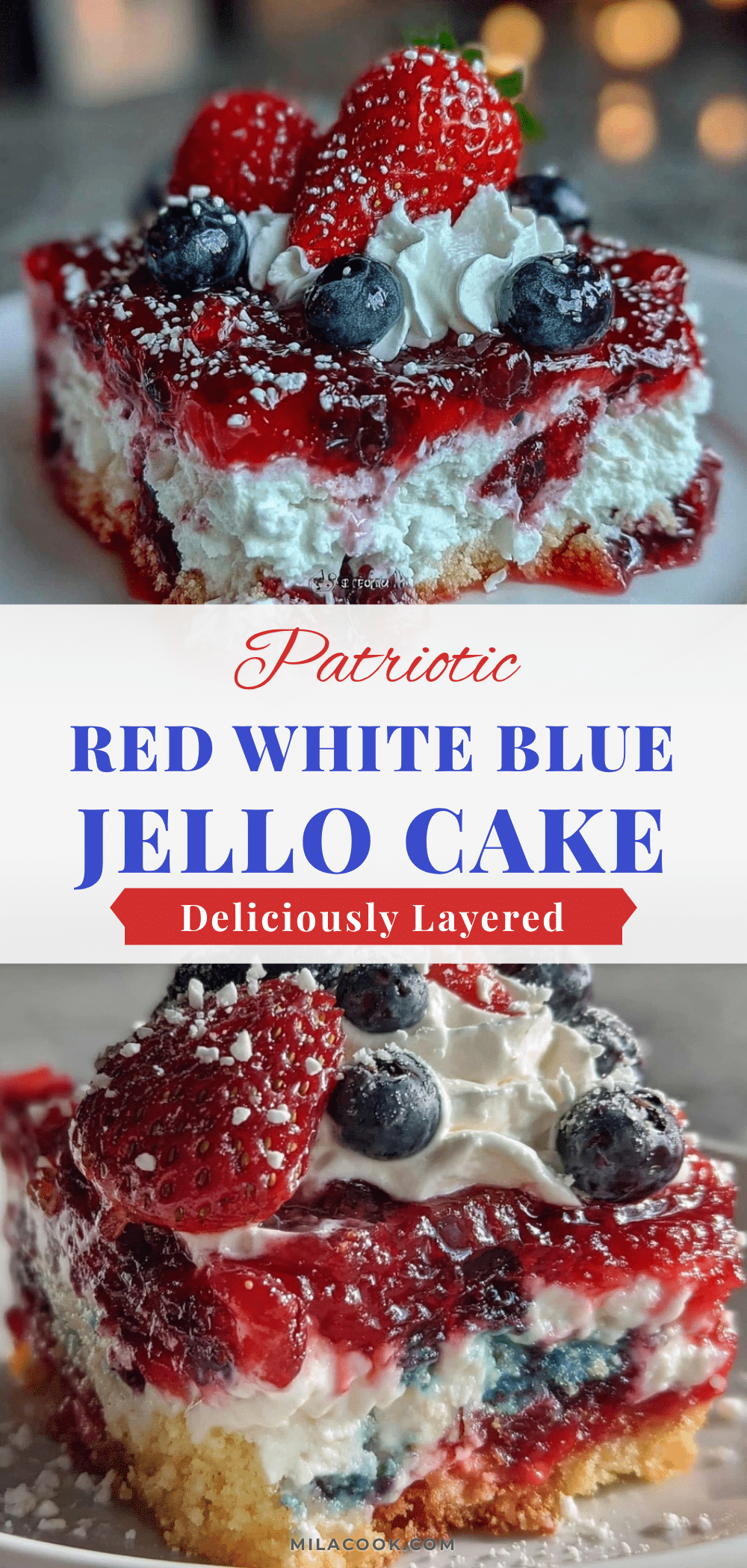 red white and blue jello poke cake recipe